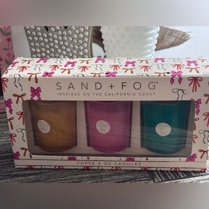 Sand + Fog Coastal Candle Set - Pineapple Coconut, Mango Tangerine & Clean Waves